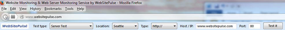 Mozilla test tools toolbar